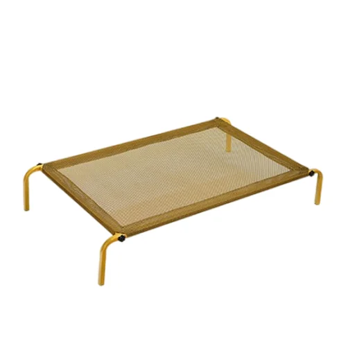 Wholesale Extra Large Bed Portable Cool Pet Cot With Breathable Mesh Skid-resistant Feet Elevated Dog Bed