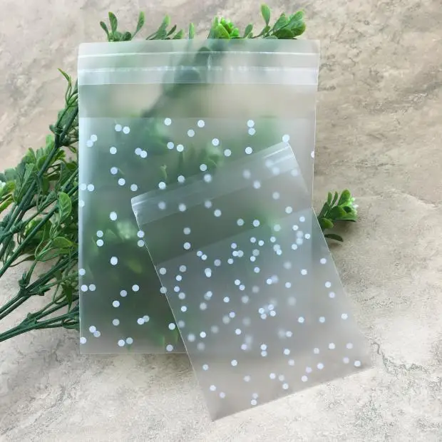 Cookie Packaging Bag Transparent CPP Plastic Candy Bag With Custom Printing