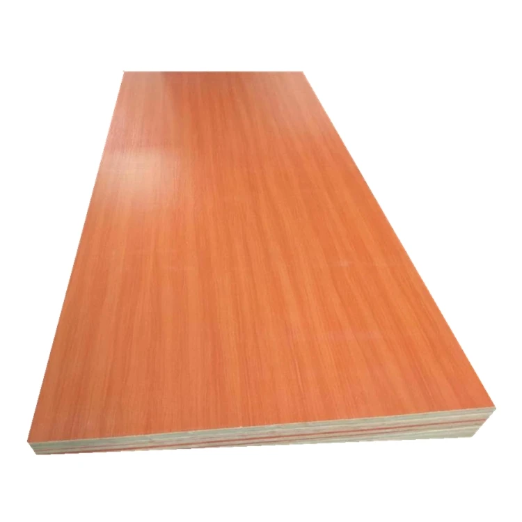Eucalyptus Core Melamine Paper Laminated Plywood Sheet ,Wood Grain melamine plywood