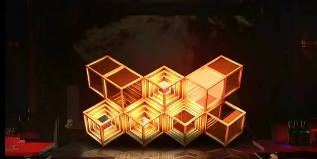 M-Shine индивидуальная нерегулярная 3D полноцветная светодиодная видеокамера DJ дисплей портативный для ночного клуба сценический Декор диско
