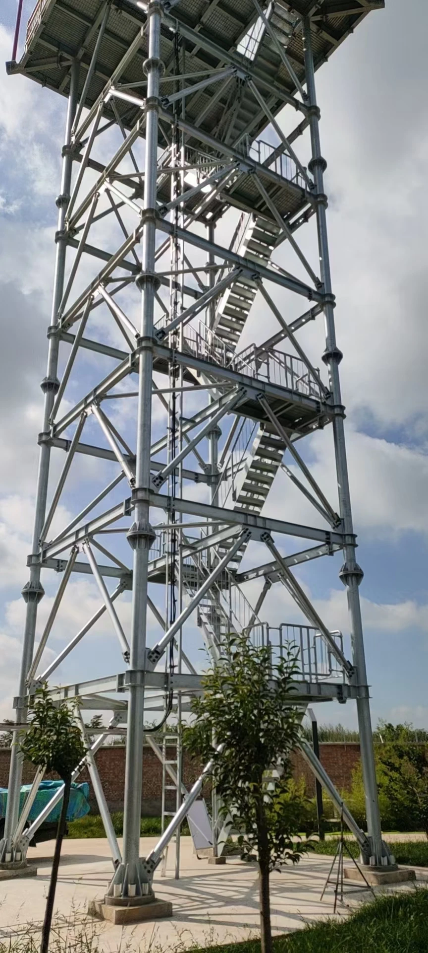 Металлическая Башня охранник на тюрьмы безопасности башня