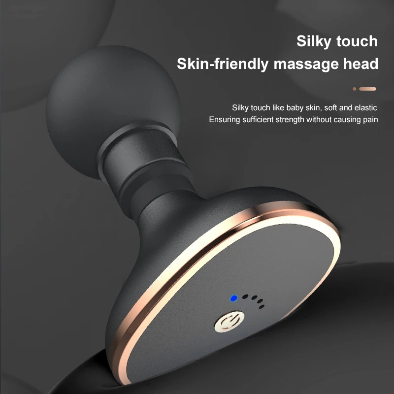 New Design Latest Low Noise Muscle Relaxation Mini Massage Gun 2023 Mini Round Massage Gun