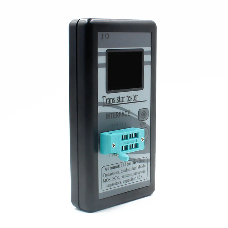 M328 Multi-purpose Transistor Tester 128*160 Diode Thyristor Capacitance Resistor Inductance MOSFET ESR LCR Meter TFT Color
