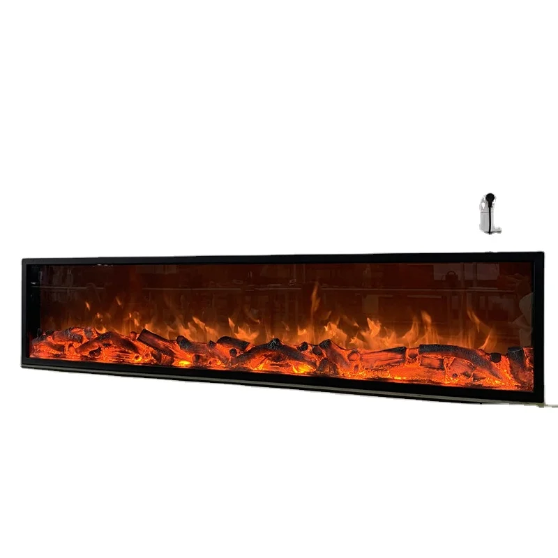 Popular Wall-mounted or Inserted Electric Fireplace Led Light Power Item Decorative Fireplace