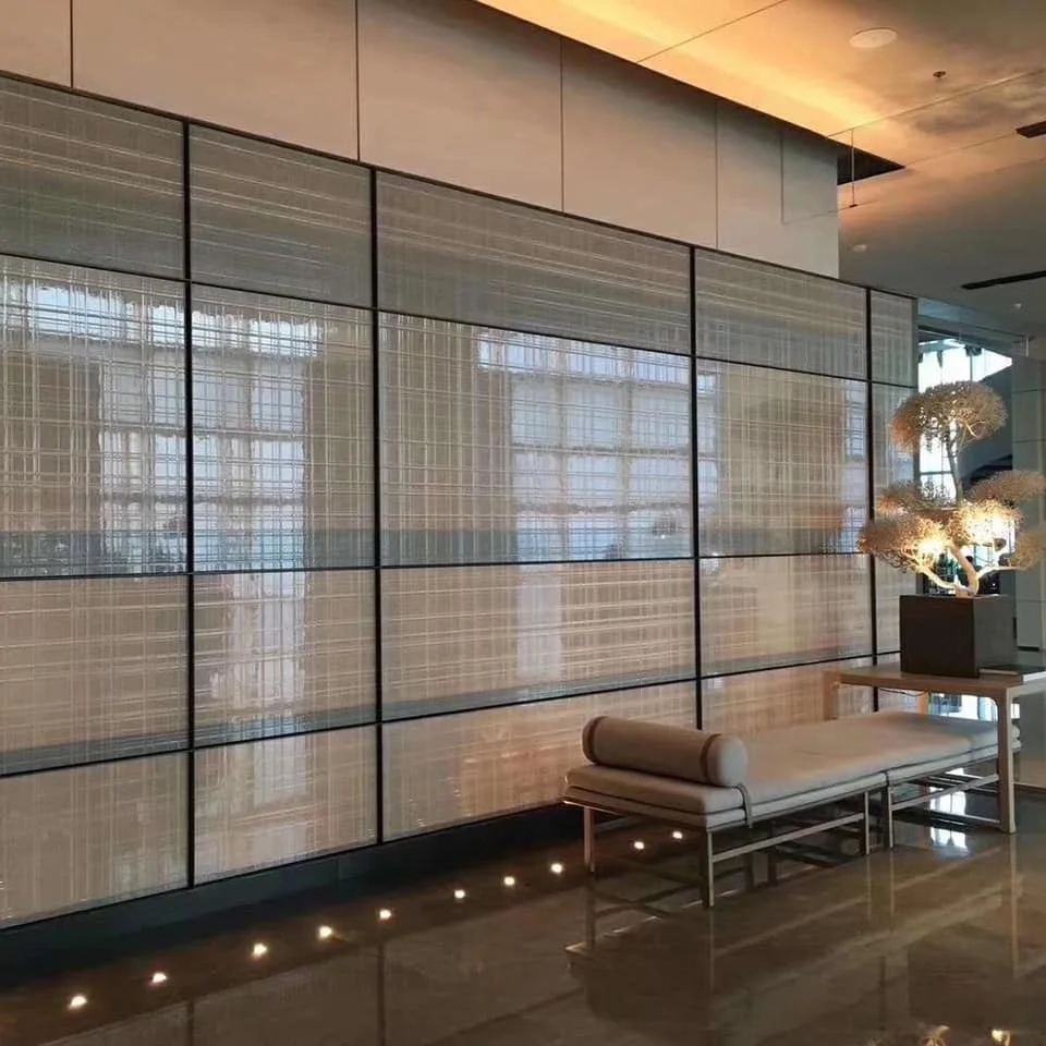 Epoxy resin panel for wall interior design