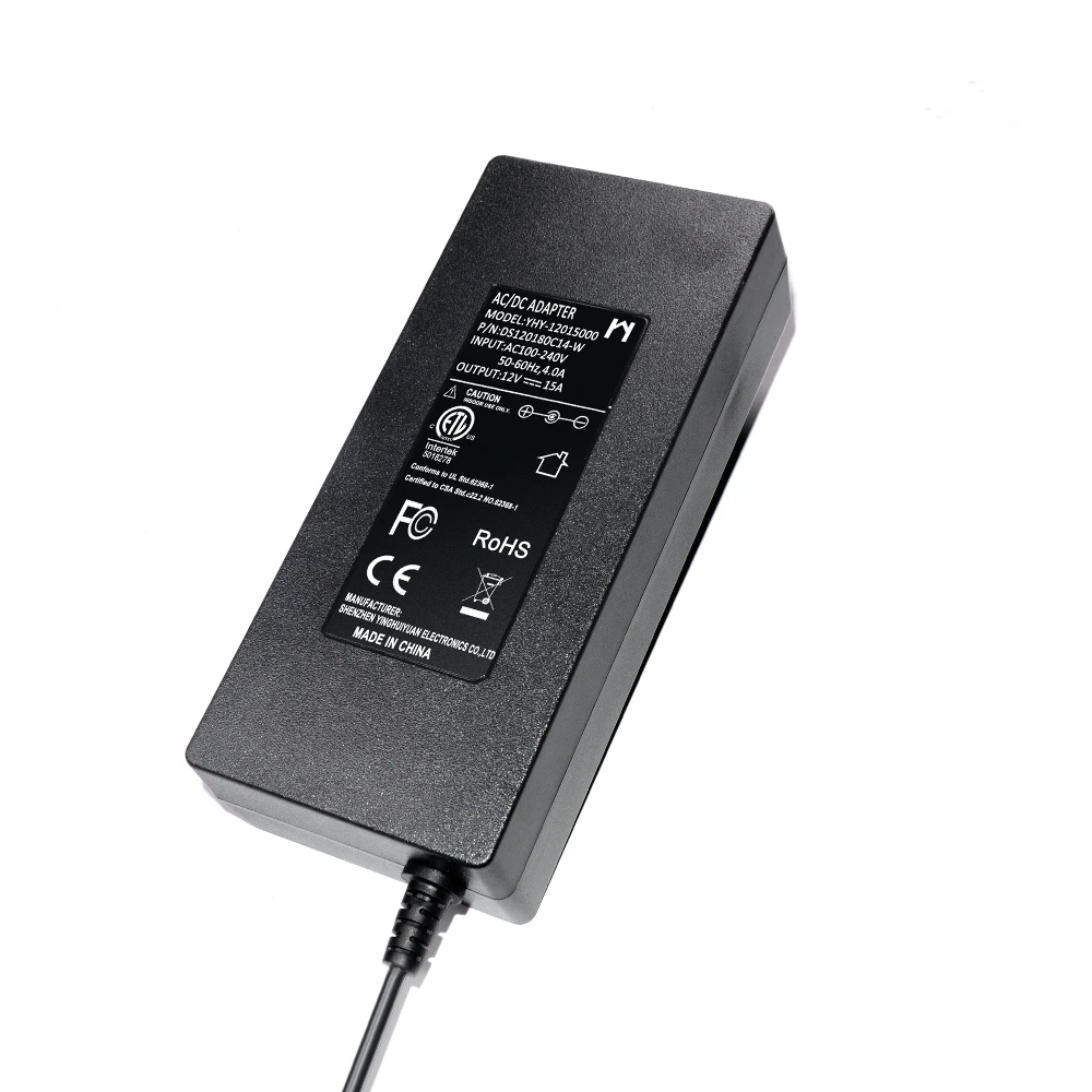 12v15a ac dc power adapter China factory ac dc adapter 12v 15a 180w power supply 12 volt 15 amp power adaptor