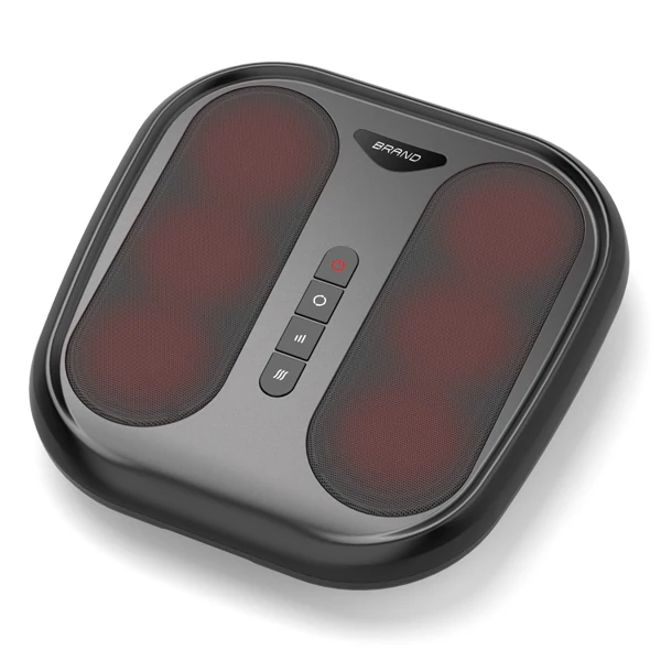 New Phenitech 2 in 1 Shiatsu back and Foot Massager with Heat Washable Cover Kneading Foot & Back Massage for Heath Portable