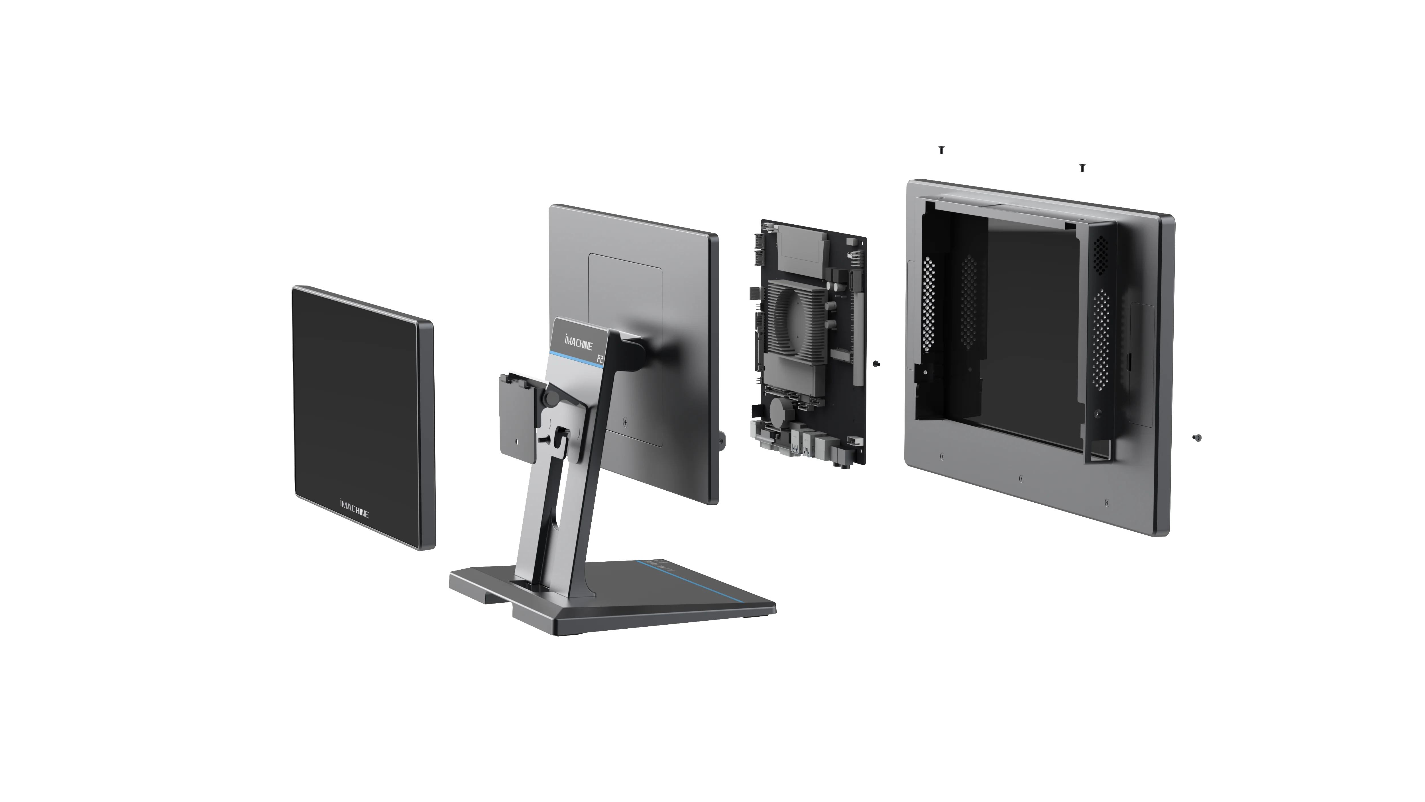 Windows/Android 15.6 inch FHD touch screen POS terminal for ordering system
