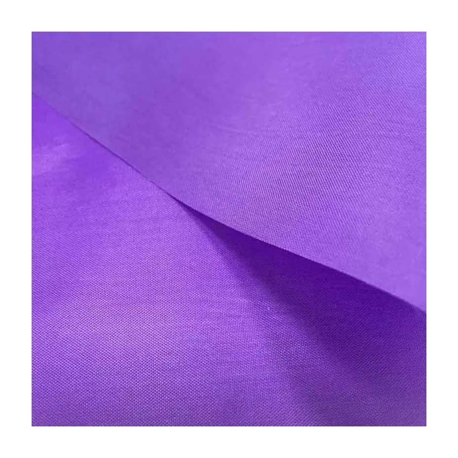 PU Coating 210T Waterproof 70 Denier Parachute Nylon Taffeta Textile Fabric for Jackets