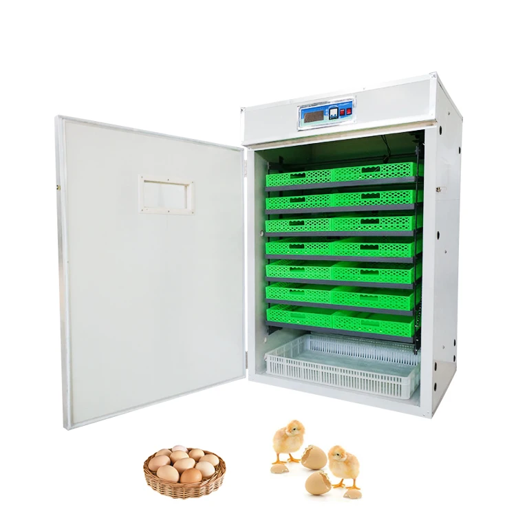  China factory directly supply fully automatic 1056 poultry farming equipment egg incubator chicken for hatching eggs in