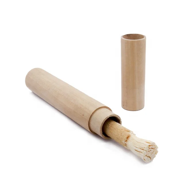 
WOODEN HOLDER/CASE FOR MISWAK/SEWAK/SIWAK STICK /TOOTH BRUSH WITH CUSTOMIZE DESIGN 
