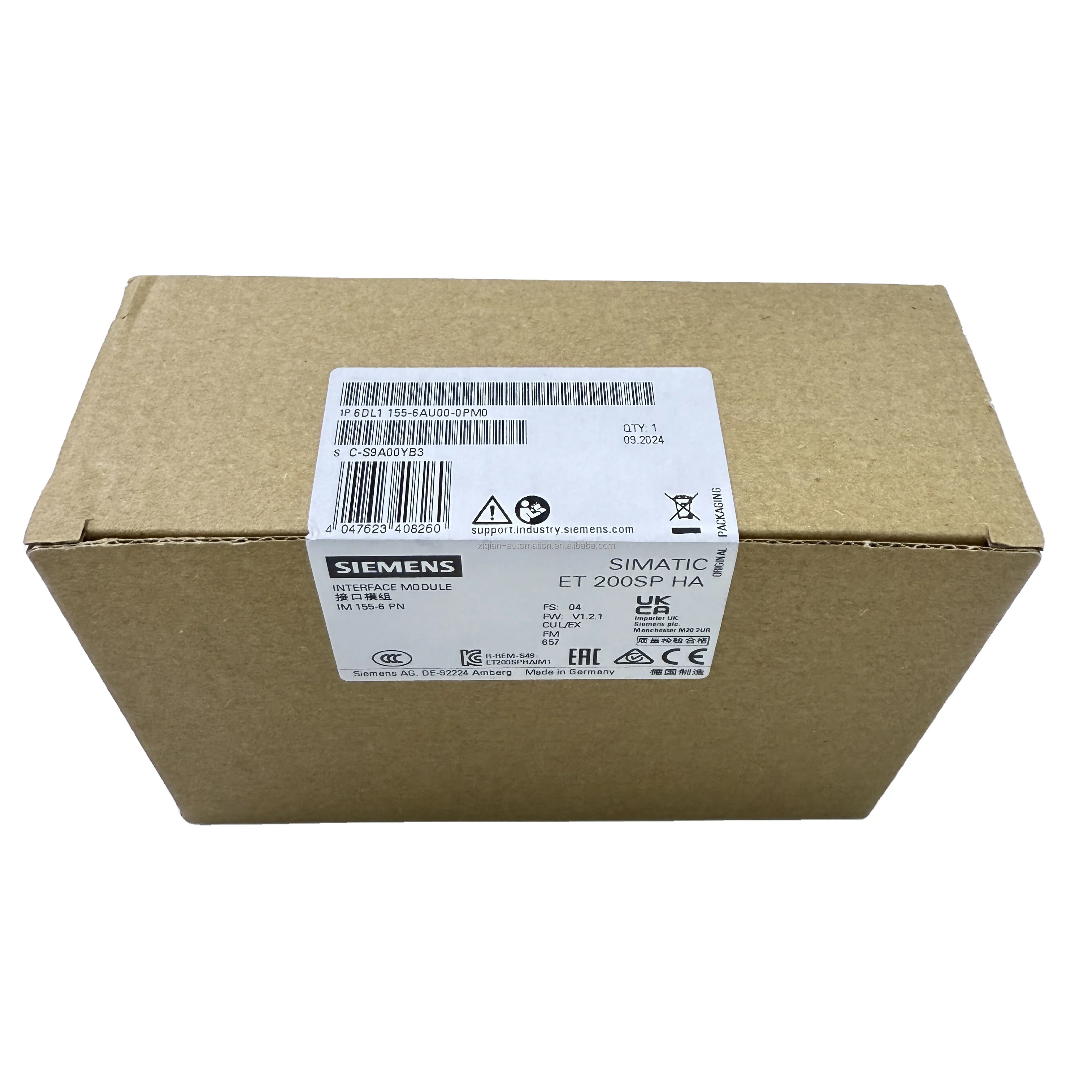 PLC 6ED1052-1MD08-0BA2 Controller Siemens LOGO logic module LOGO! 12/24RCE V8.4 Good Price