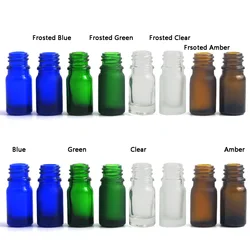 Manufacture Frosted Amber Clear Green Blue 15mL Glass Essential Oil Bottle Personal Care Syrup Liquor Glass Bottle