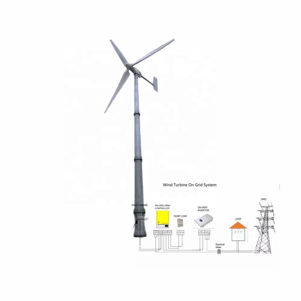 Commercial Wind Turbine 15kw Eolic Energy Power Generator