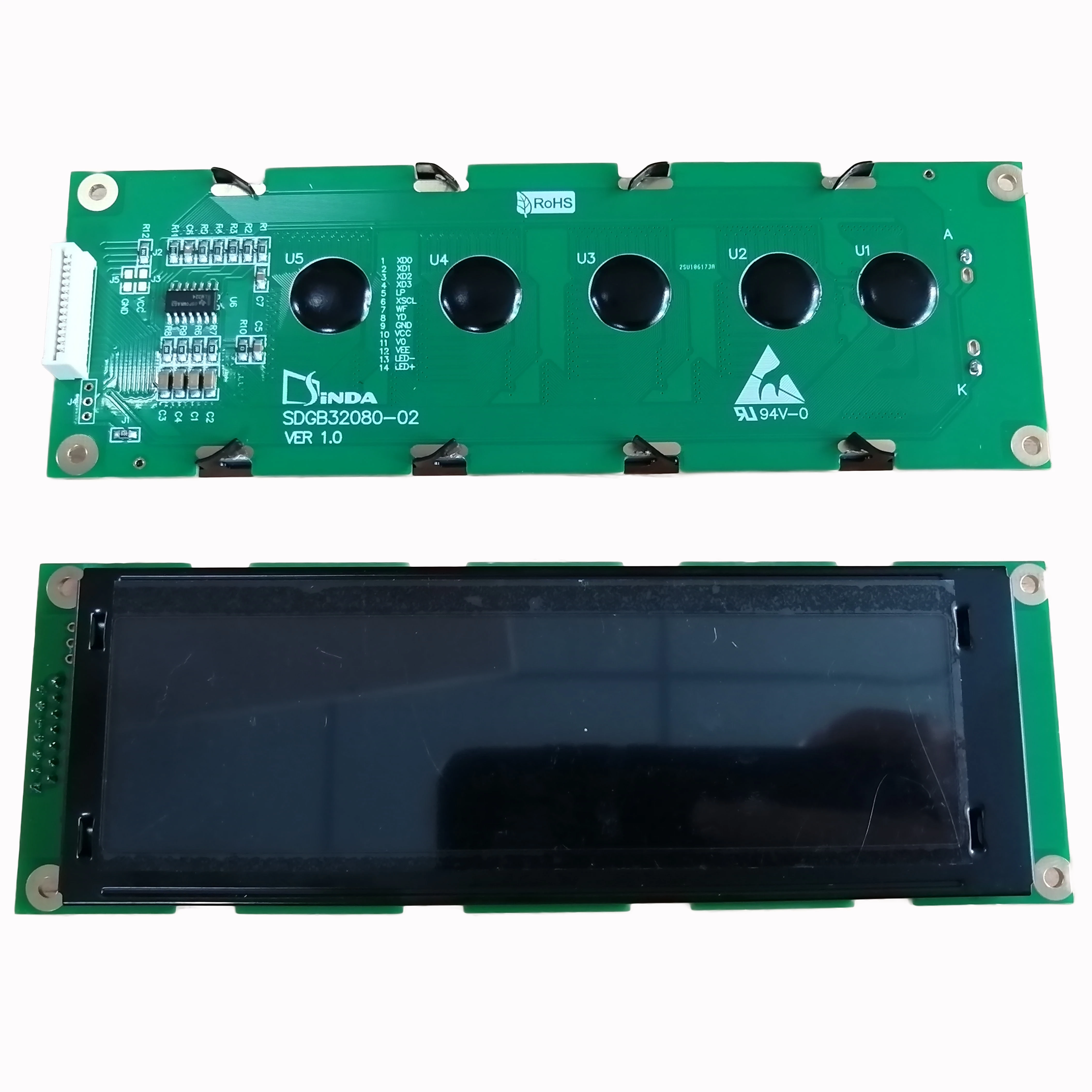 
COB 320x80 graphic display for roland keyboard 