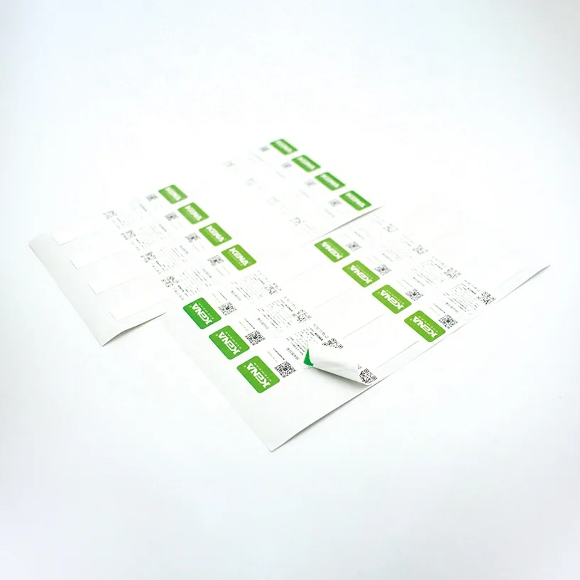 Wholesale price customized luxury glasses or jewelry management label tag sticker with barcode label for anti-theft luxury