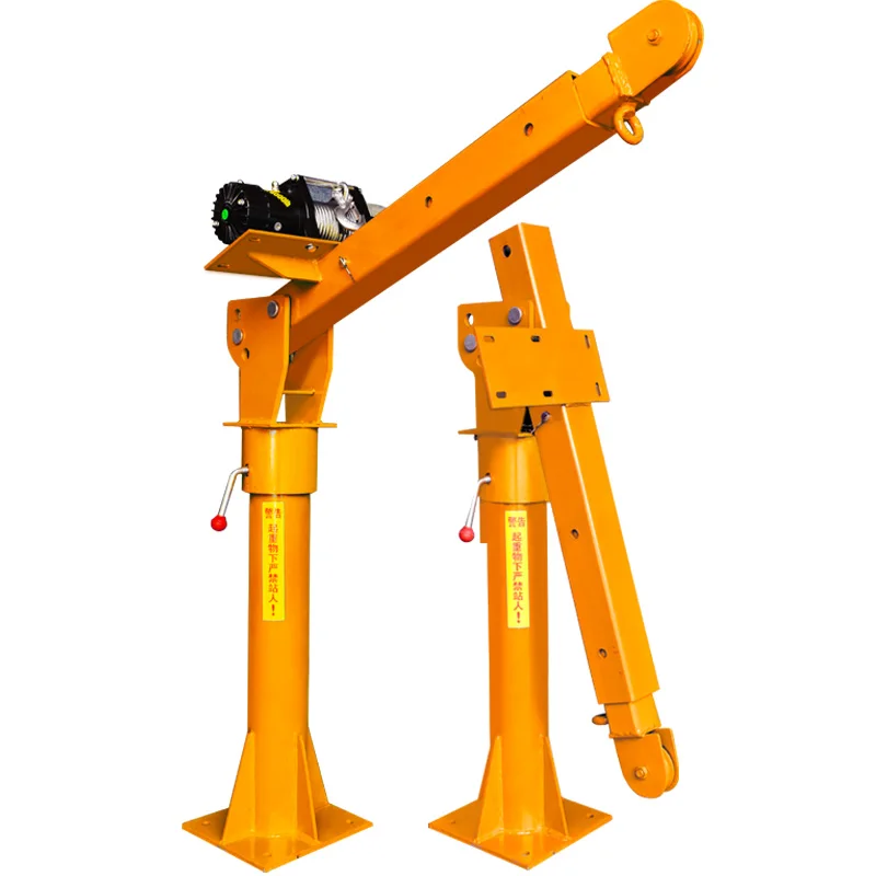 500kg Electric Mini Hydraulic Top Truck Crane Manufacturers