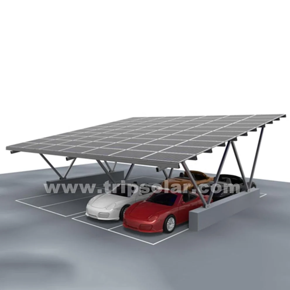 Aluminum Solar Car Parking Mounting Racking Solar Carport Structure Pv Carport Brackets