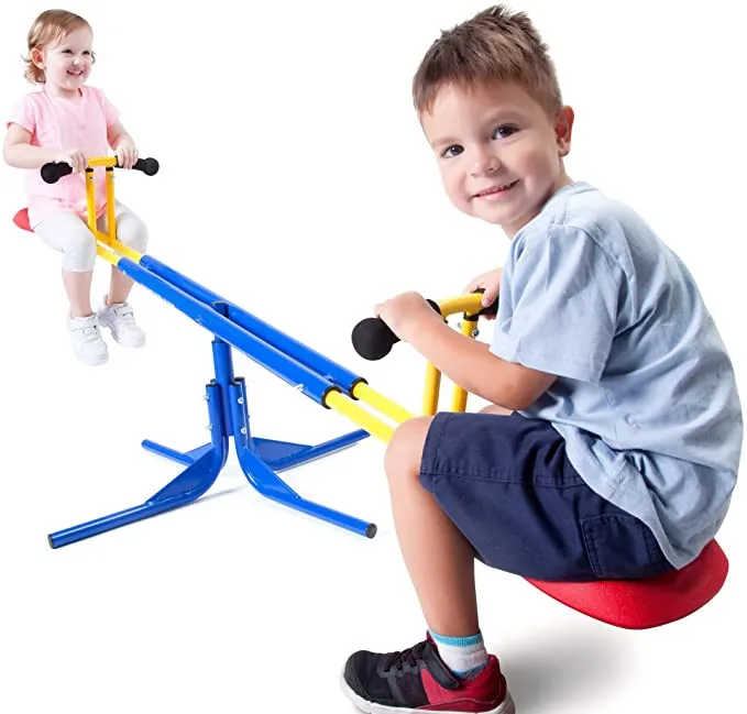 Amusement Park Outdoor Rotation  Sturdy Durable 360 Degrees Seesaw