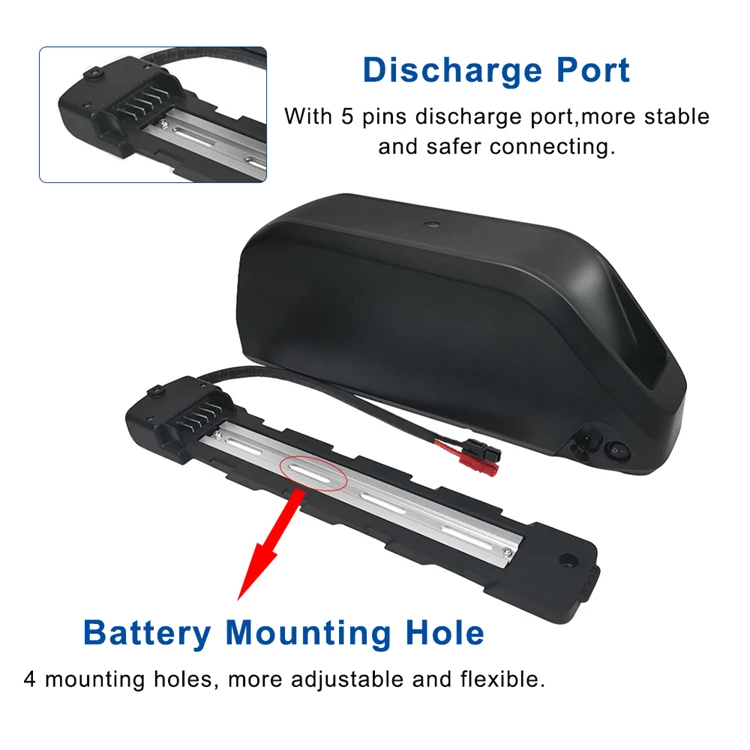 48v 15ah 52v 15Ah Electric Bicycle E-bike Li-Ion Ebike Battery Pack Lithium Ion Batteries for Ebike Conversion Kit