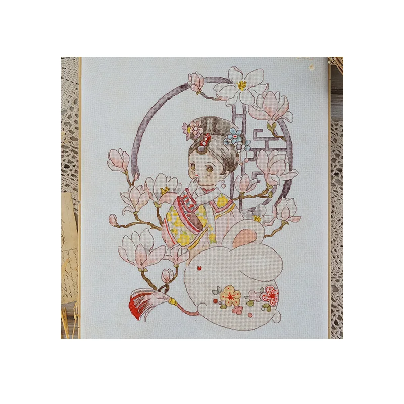 Xiutime Hand-made Cross Stitch Kit Chinese Fashion Gril No. 126 Princess