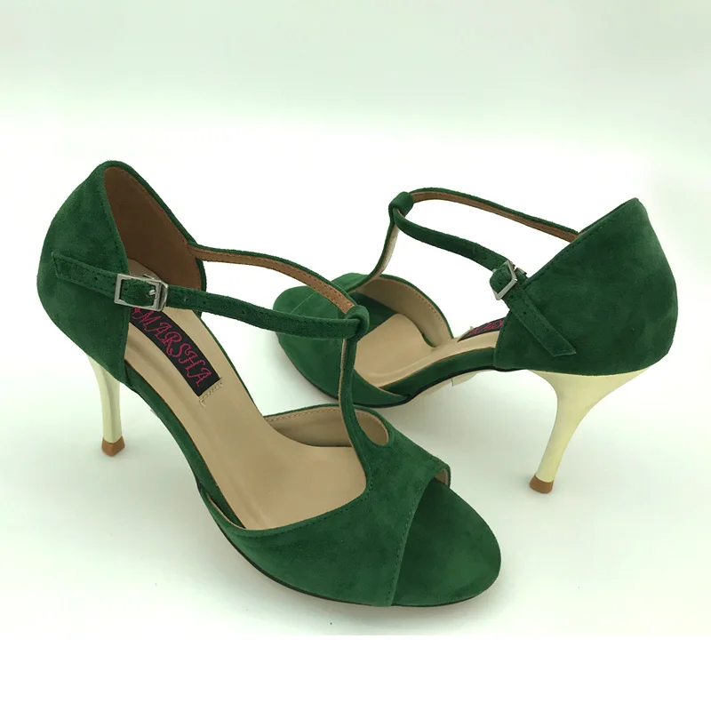 
Leather hardsole Argentina Tango Dance Shoes Party shoes wedding shoes T62103A-DGS 