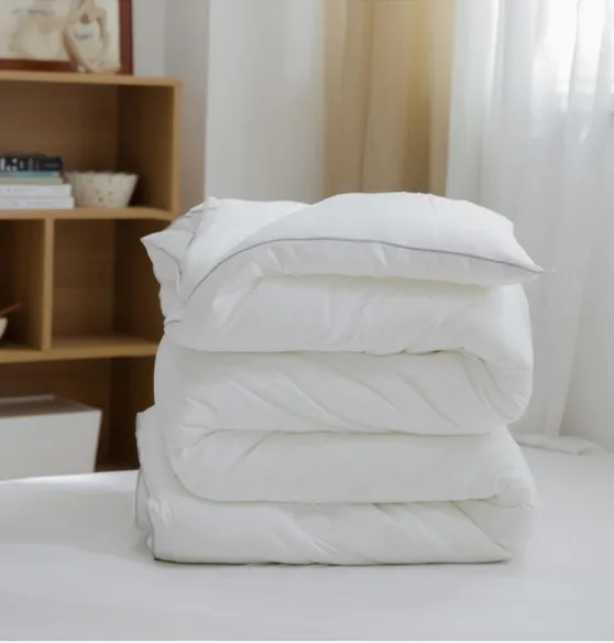 Hot-Selling Organic Microfiber Duvet Comforter Quilt Stitched Pattern Soft and Breathable Four Seasons Quilt for Kids Adults