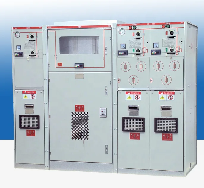 SRM 12KV 630A 1250A Fully insulated and fully enclosed high voltage inflatable Power distribution switchgear