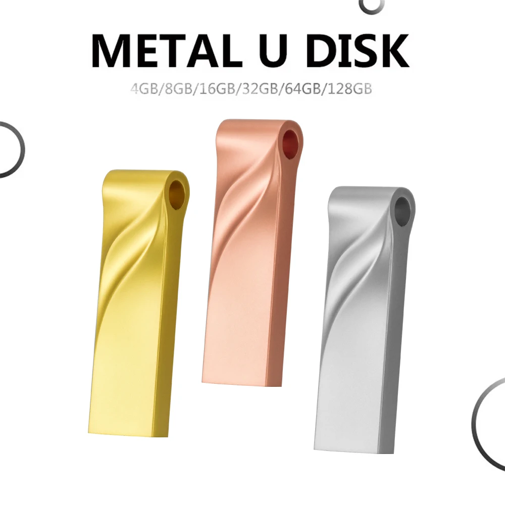 Wholesale Price 128gb 8GB Free Logo Pendrive Flash 64gb 32GB Promotion Mini Custom 3.0 Metal 1TB USB Flash Drive