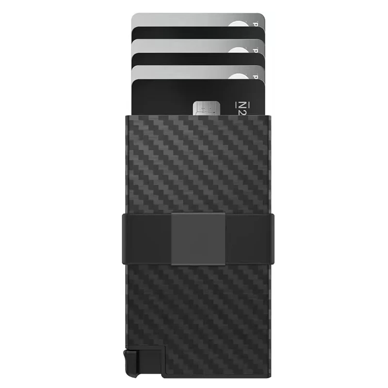 Paper Credit Arm ID Mens Slim Metal Business Credit ID Card Holder Wallet