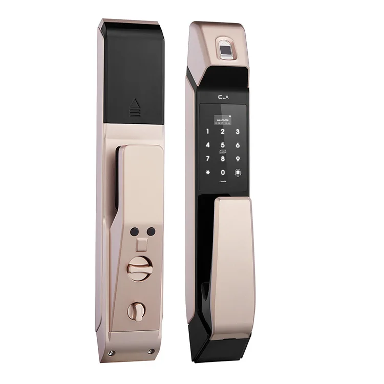 
Smart Security Card Password Biometric for Apartment Home Fingerprint Door Lock 