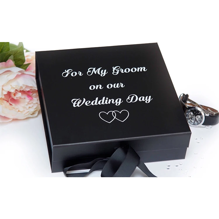 china manufacturer custom magnetic wedding gift box