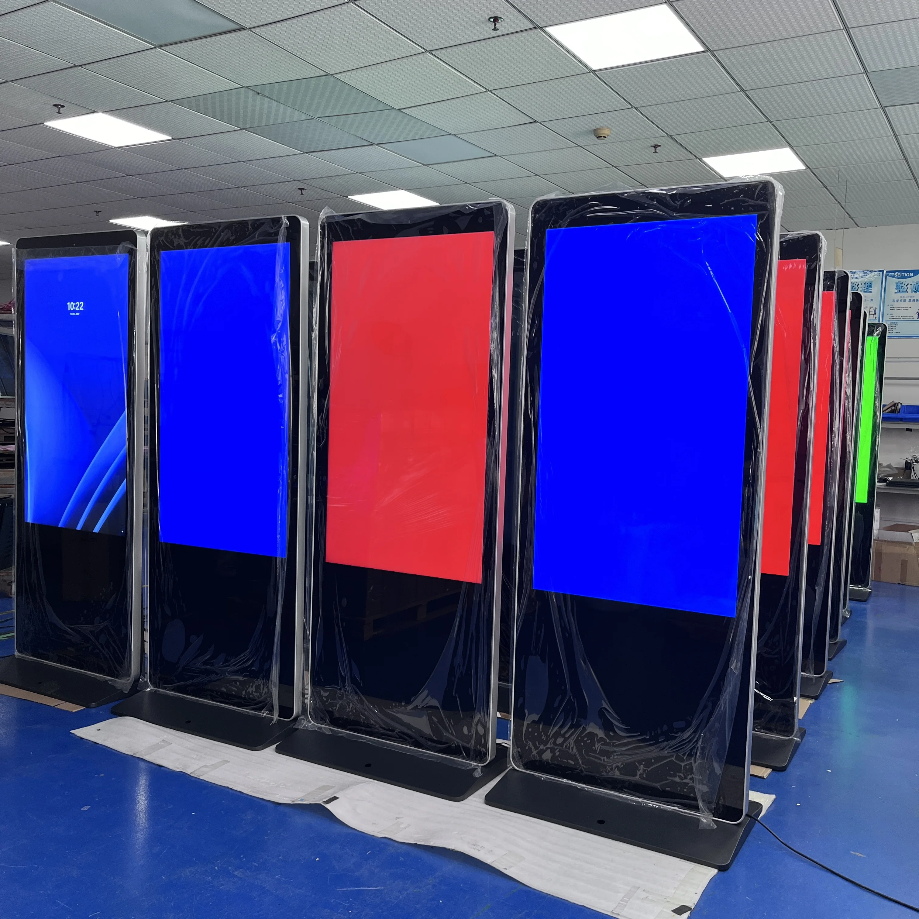 55-inch touch lcd screen Vertical Intelligent Digital Advertising Screen