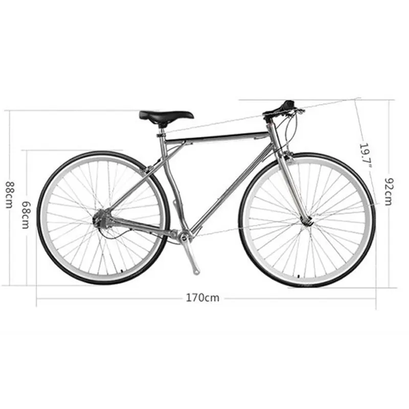 Factory direct supply shaft drive transmission 700C mountain bike  three speed city bicycle leisure vehicle