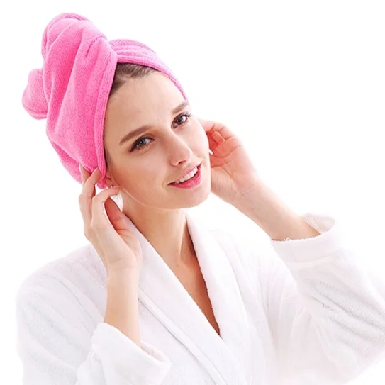 Новинка 2020, полотенце для волос для женщин, супервпитывающий Быстросохнущий тюрбан для сушки вьющихся длинных и толстых волос из микрофибры