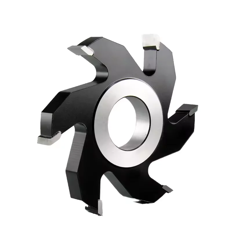 On sale T.C.T Grooving cutters 125*10.0*35 Six Blade For Woodworking Machinery Tools