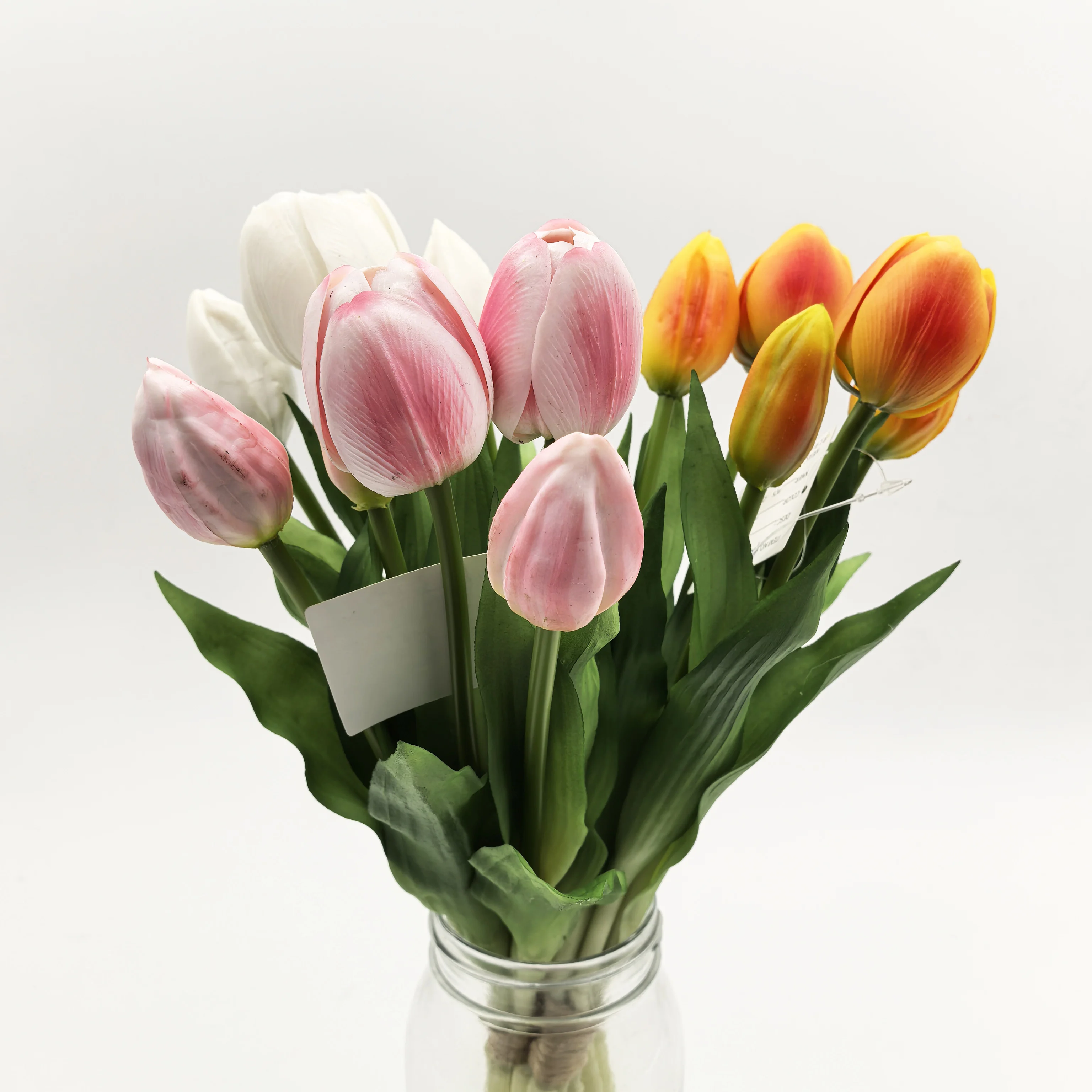 Artificial High Quality Flowers  Artificial Tulip Bouquet Artificial Tulip FlowerPu Real Touch For Home Wedding Party Decoration