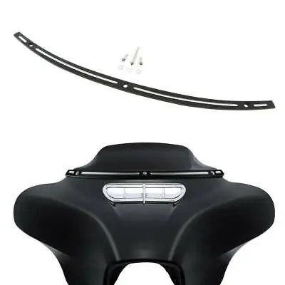 RACEPRO CNC Motorcycle Windshield Windscreen Trim For Harley Street Electra Glide 1996-2013