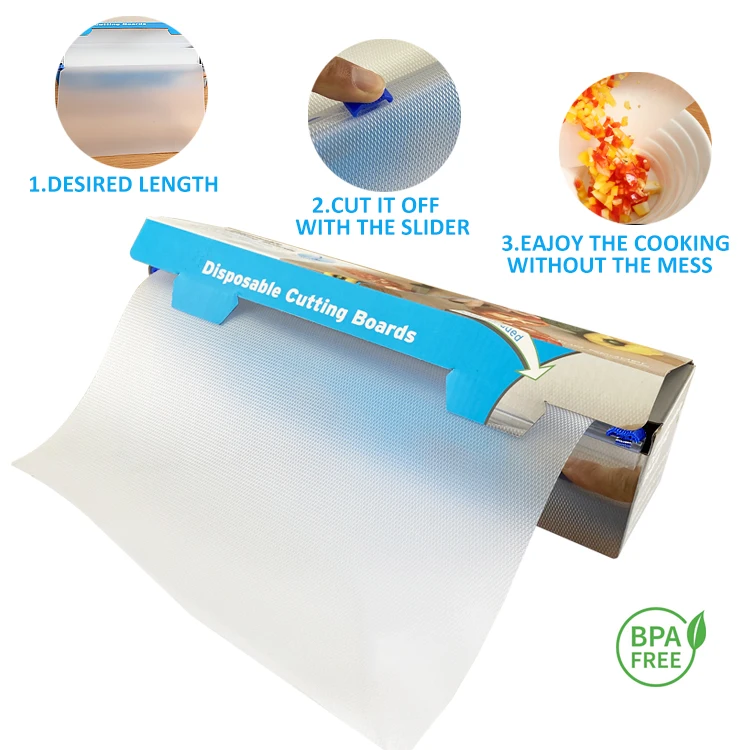 Hot Selling Disposable Cutting Board Mat BBQ Meet Chopping Board Easy-cutting Flexible Cutting Board Mats