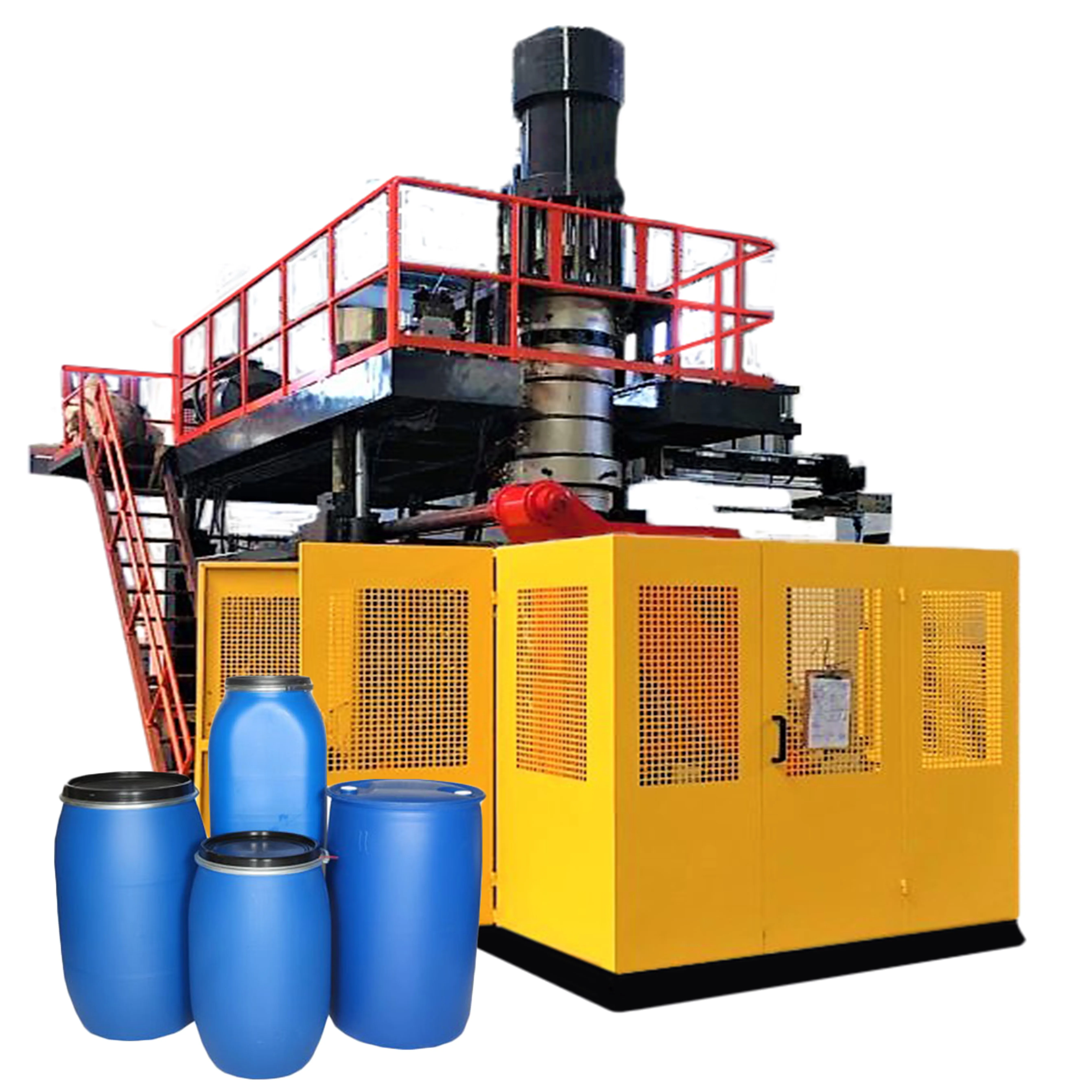 100L 120L Large Barrel Making machines 160L 200 Litre Plastic Storage Open top Drum Extrusion Blow Molding Machine