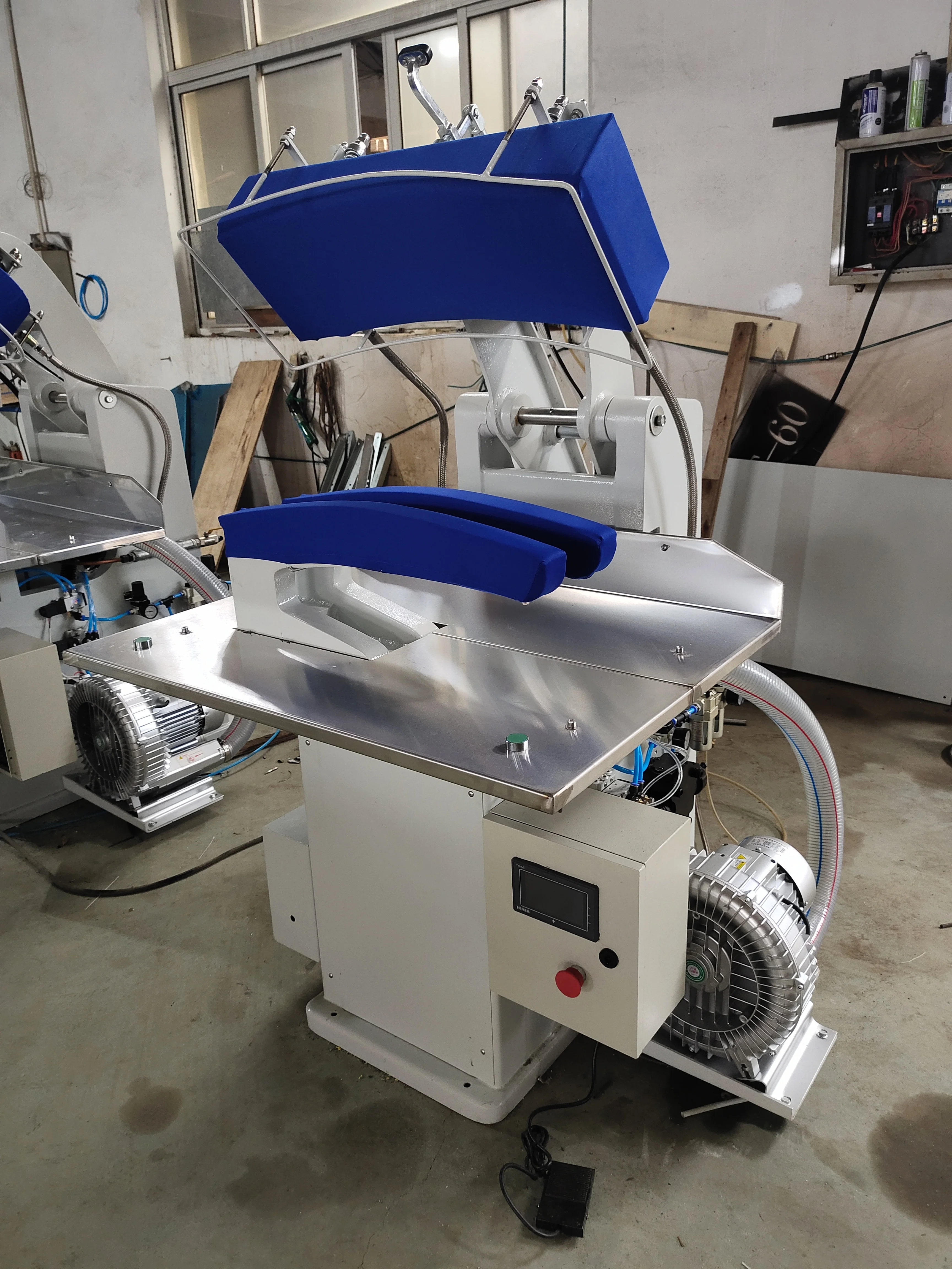 DS-AA Computer Double Sleeves Steam  Suit Press Ironing  Electric Industrial Laundry  Machine