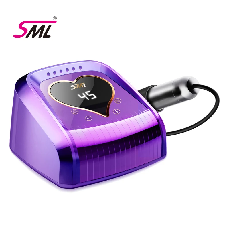 New Professional Nail Drill Manicure Machine Factory manufacture OEM/ODM Hot Selling Electronic 45000 RPM Nail Polisher machine