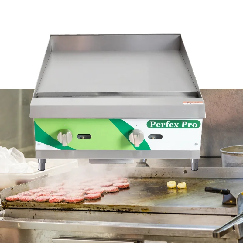 Commercial gas griddle grill restaurant gas cooker griddle kitchen equipmnets