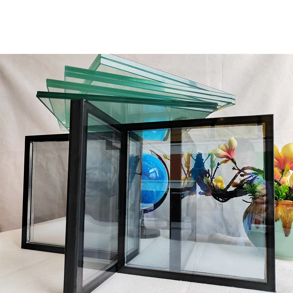 High Quality 8mm Black Toughened Glass Tint Temper Glass Low e Insulated Glass Panels