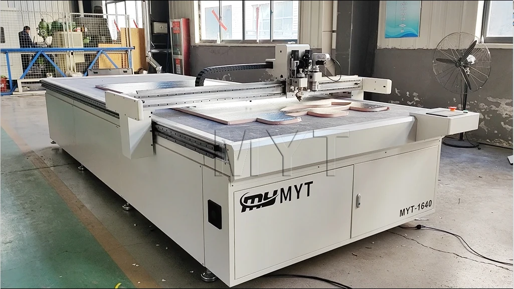 MYT Pre-insulated Duct Cutting Machine