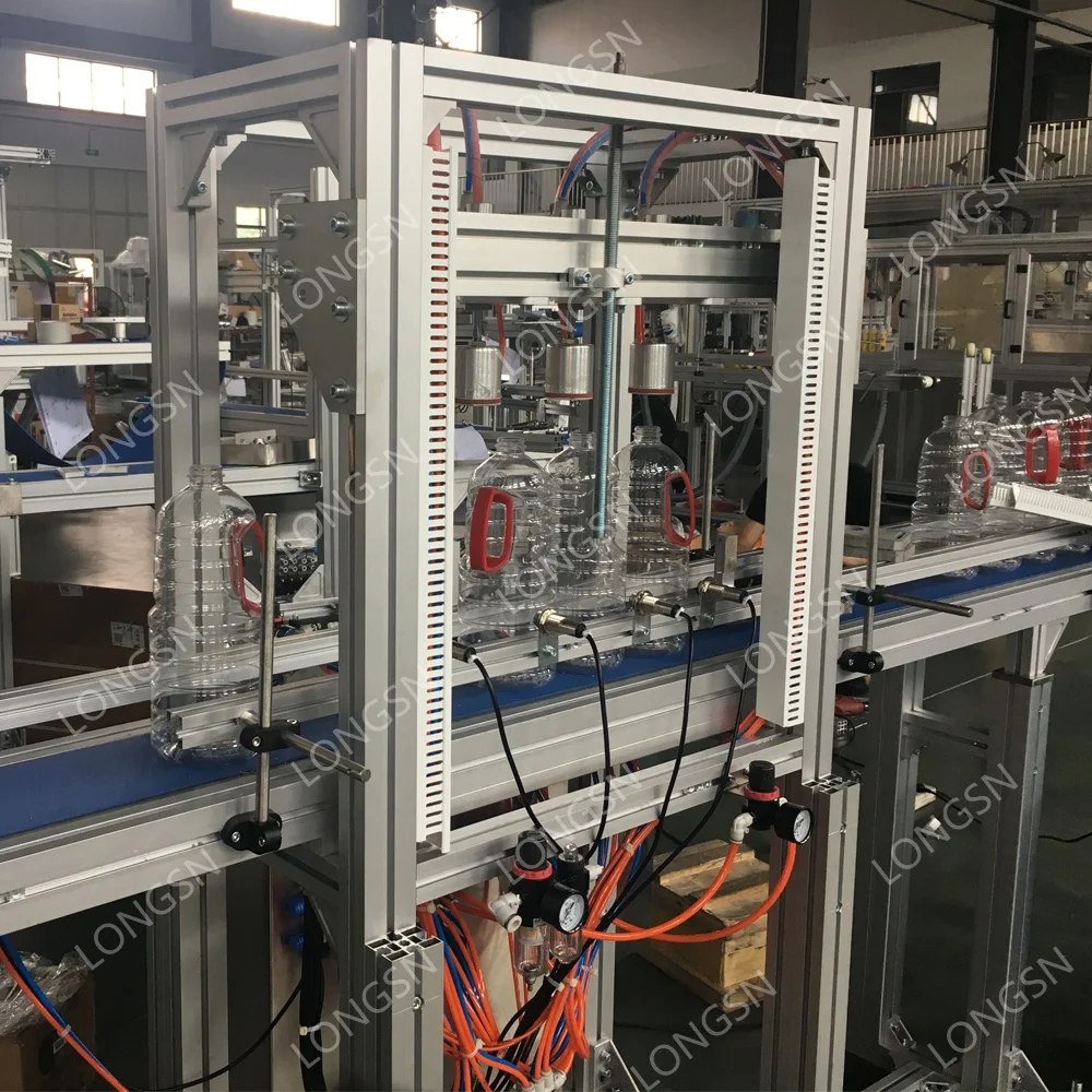 Automatic Empty PP PET PE Plastic Bottle Barrel Jerrycan Leak Tester Testing Machine