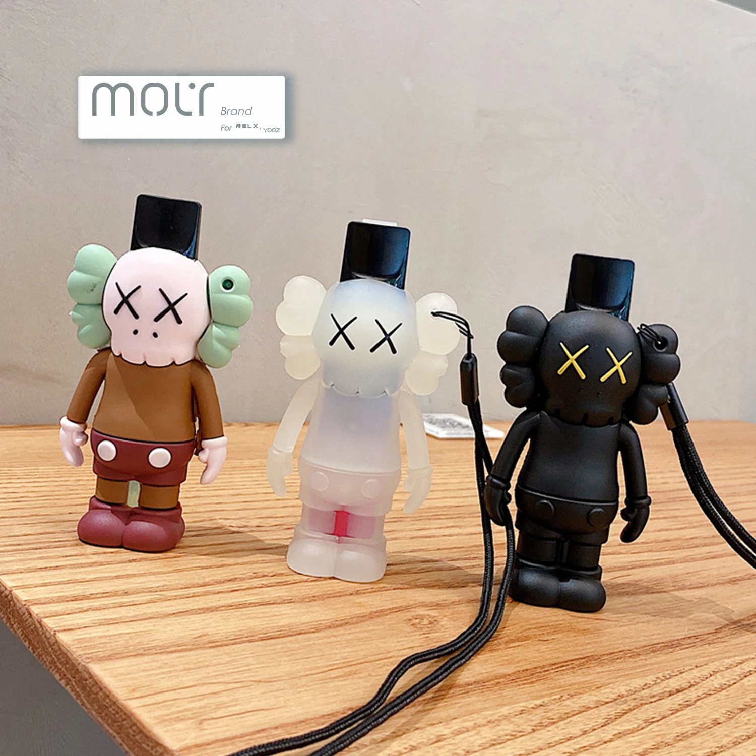 Molytech 2022 Kaw Series Relx Cover Cartoon K001 Relx Infinity Classic Phantom Yooz Zero1 Case Vape Accessories For Relx