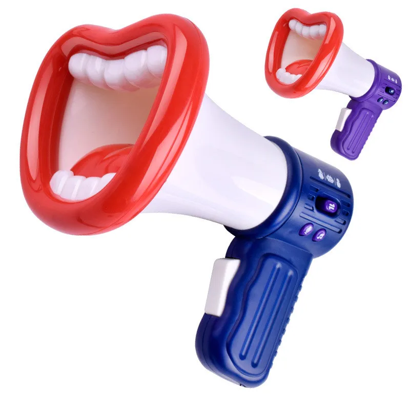 Family Interactive Kids Microphone Speaker Voice Change Toy Funny Game Voice Changer Toy