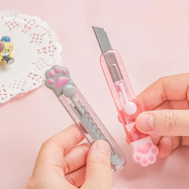 Wholesale Plastic Letter Opener Pocket Kawaii Cute Custom Mini Utility Knife