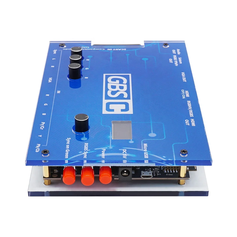 GBS Control Video Converter GBSC RGBs SCART Ypbpr Signal to VGA Adapter HDMI for PS2 Playstation 2 Dreamcast NGC SNES